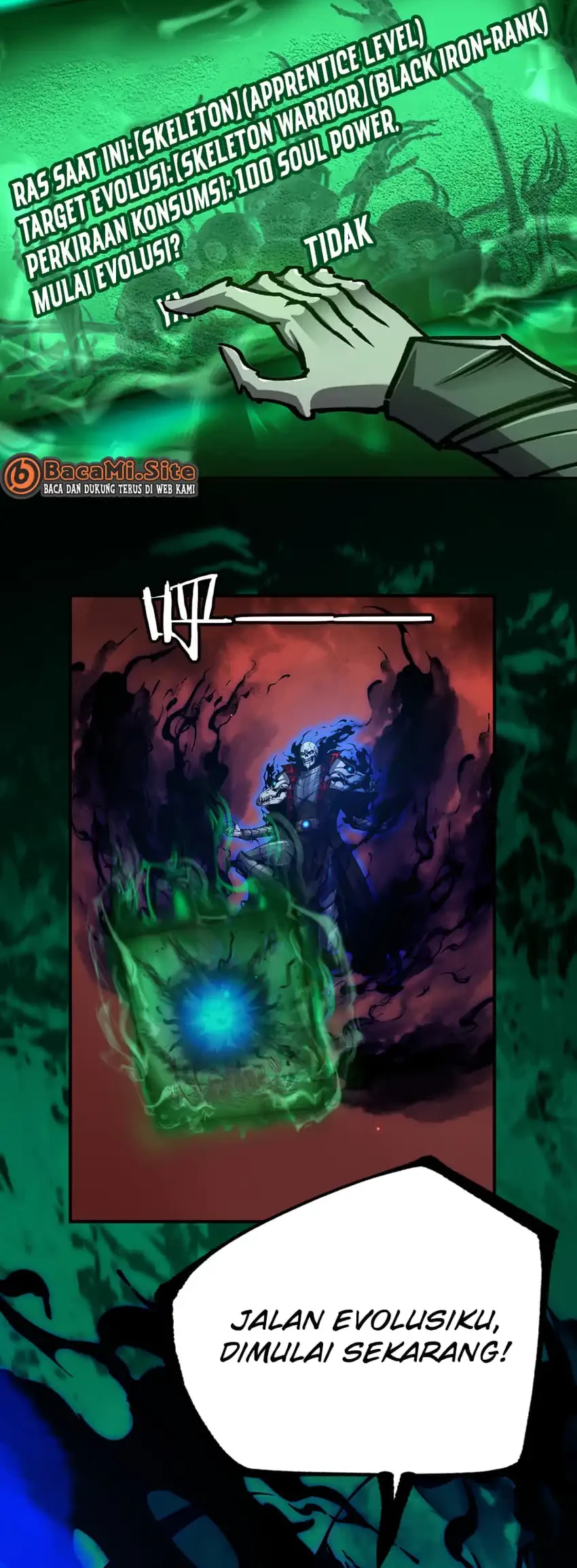 Necromancer: Becoming A God Starting With Skeleton Clone Chapter 11 - halaman 46