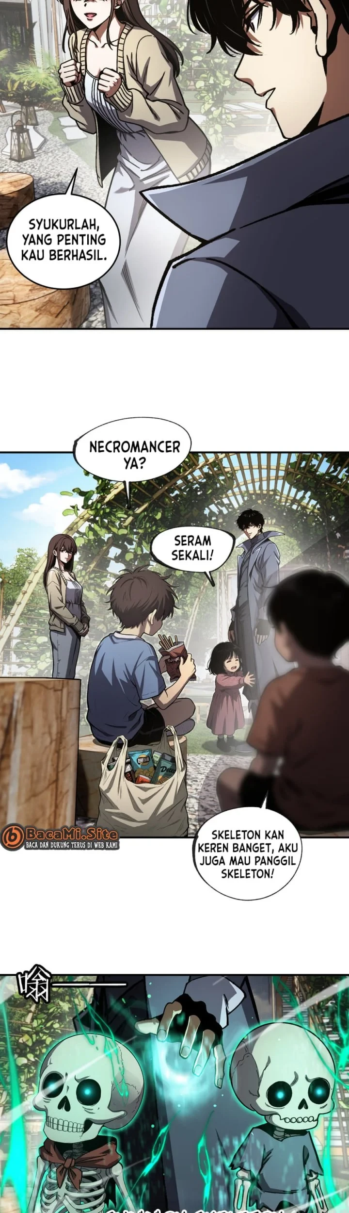 Necromancer: Becoming A God Starting With Skeleton Clone Chapter 12 - halaman 34
