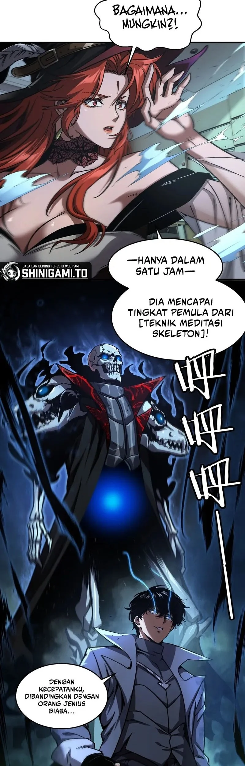 Necromancer: Becoming A God Starting With Skeleton Clone Chapter 3 - halaman 35