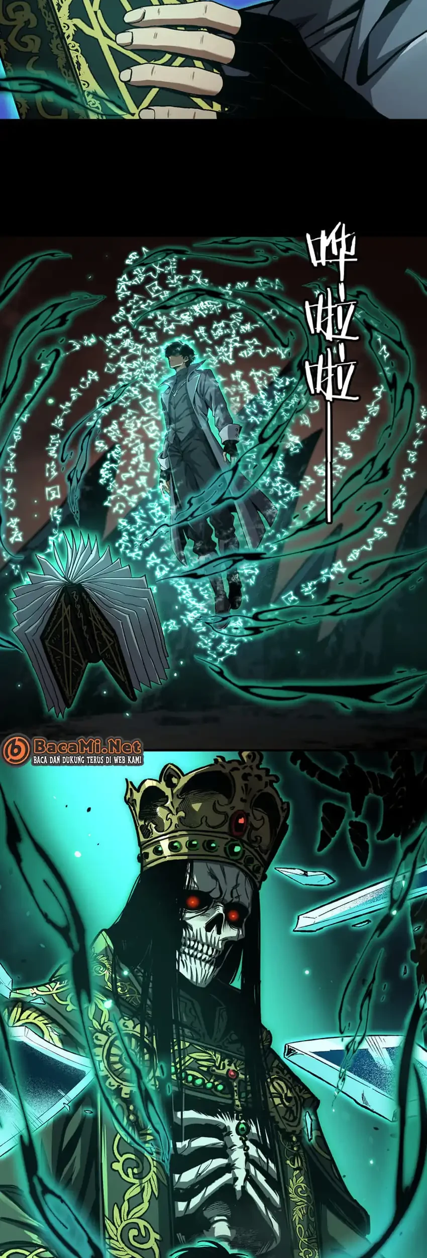 Necromancer: Becoming A God Starting With Skeleton Clone Chapter 9 - halaman 8