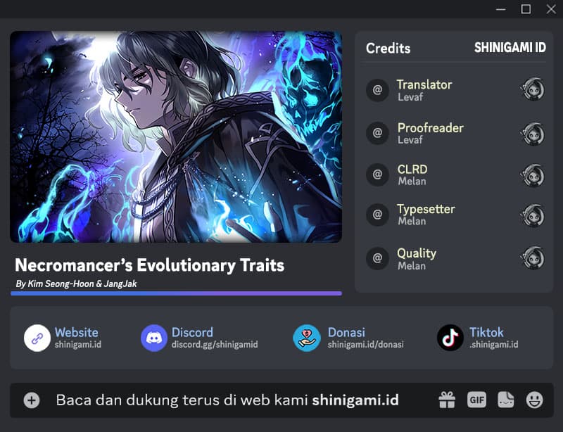 Necromancer’s Evolutionary Traits Chapter 4 - halaman 1