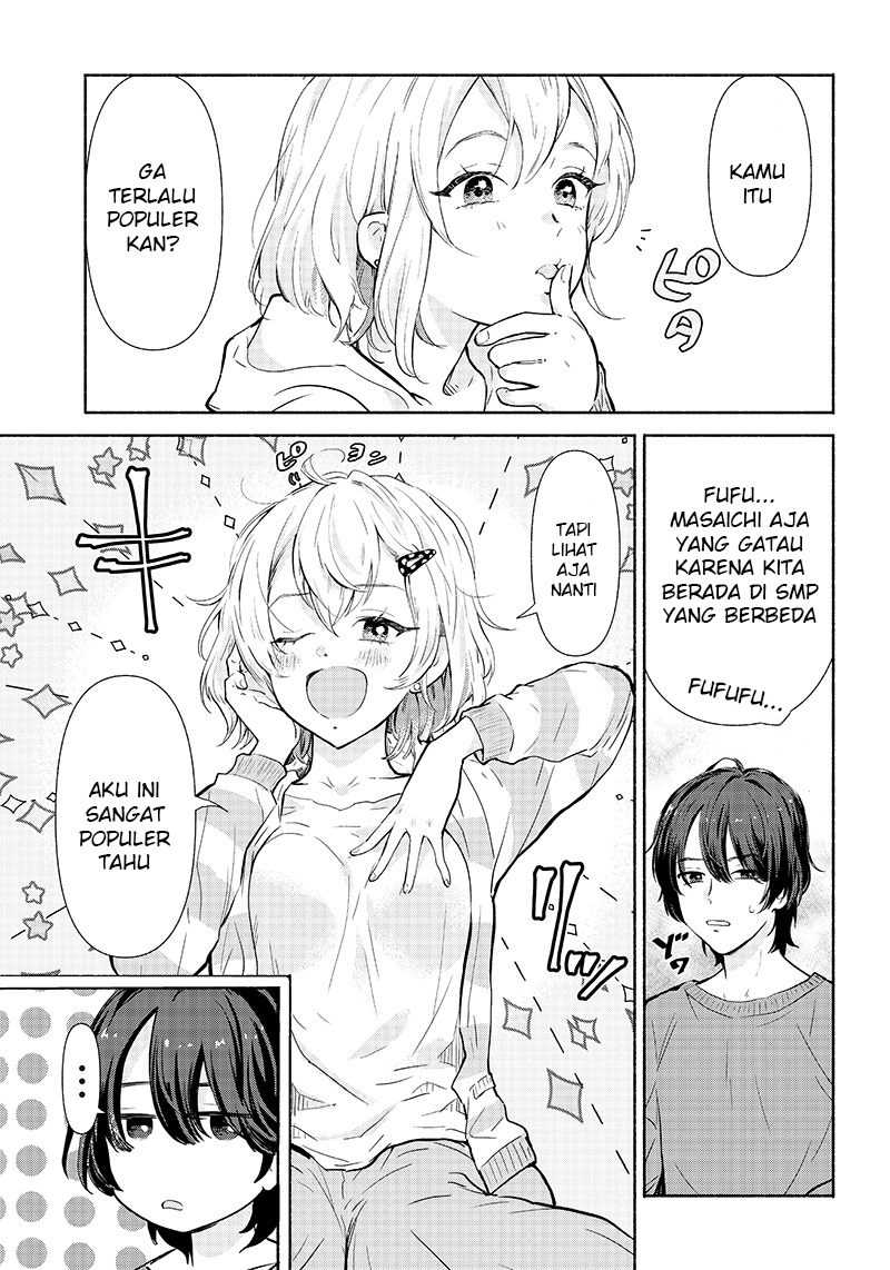 Nee, Mou Isso Tsukiacchau? Osananajimi no Bishoujo ni Tanomarete, Camo Kareshi Hajimemashita Chapter 1.1 - halaman 10