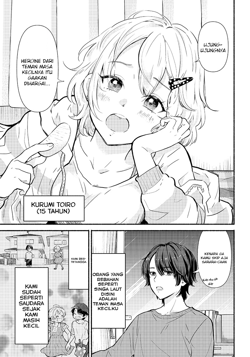 Nee, Mou Isso Tsukiacchau? Osananajimi no Bishoujo ni Tanomarete, Camo Kareshi Hajimemashita Chapter 1.1 - halaman 8