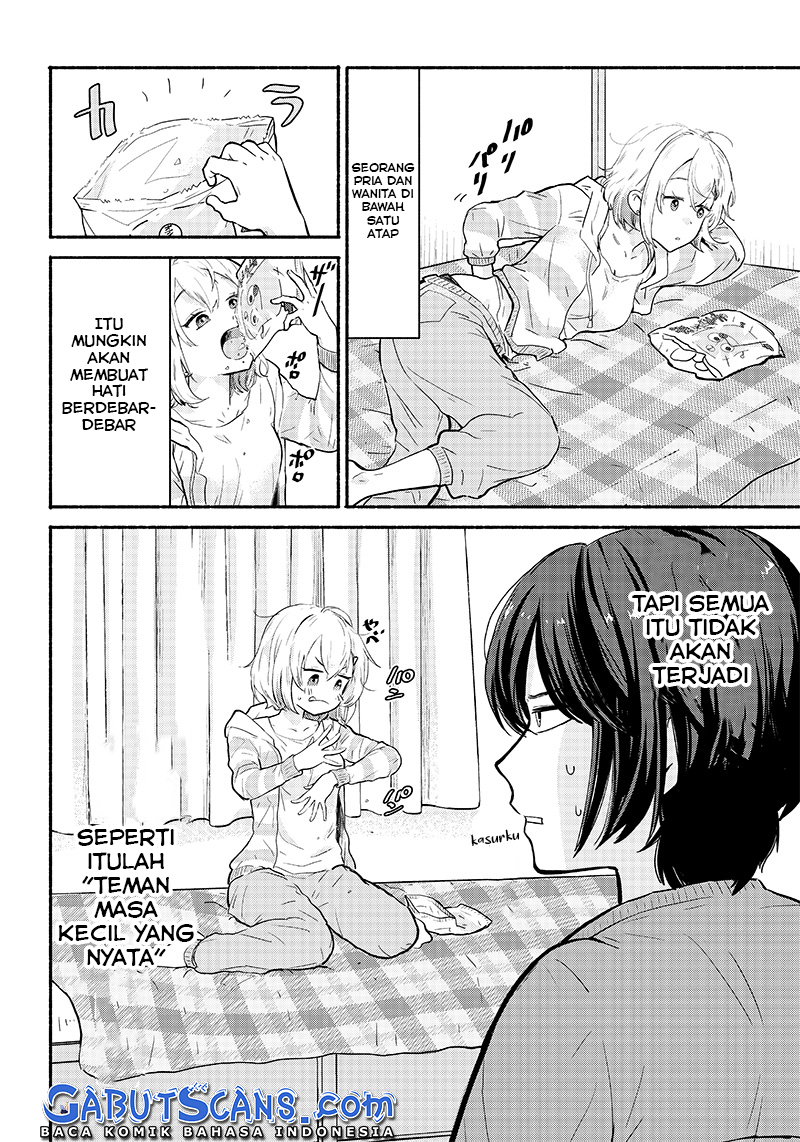 Nee, Mou Isso Tsukiacchau? Osananajimi no Bishoujo ni Tanomarete, Camo Kareshi Hajimemashita Chapter 1.1 - halaman 9