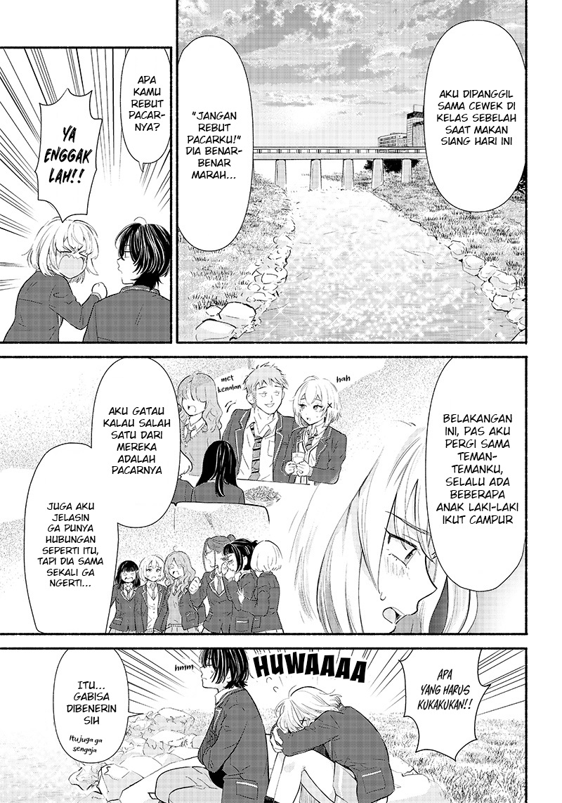 Nee, Mou Isso Tsukiacchau? Osananajimi no Bishoujo ni Tanomarete, Camo Kareshi Hajimemashita Chapter 1.2 - halaman 14