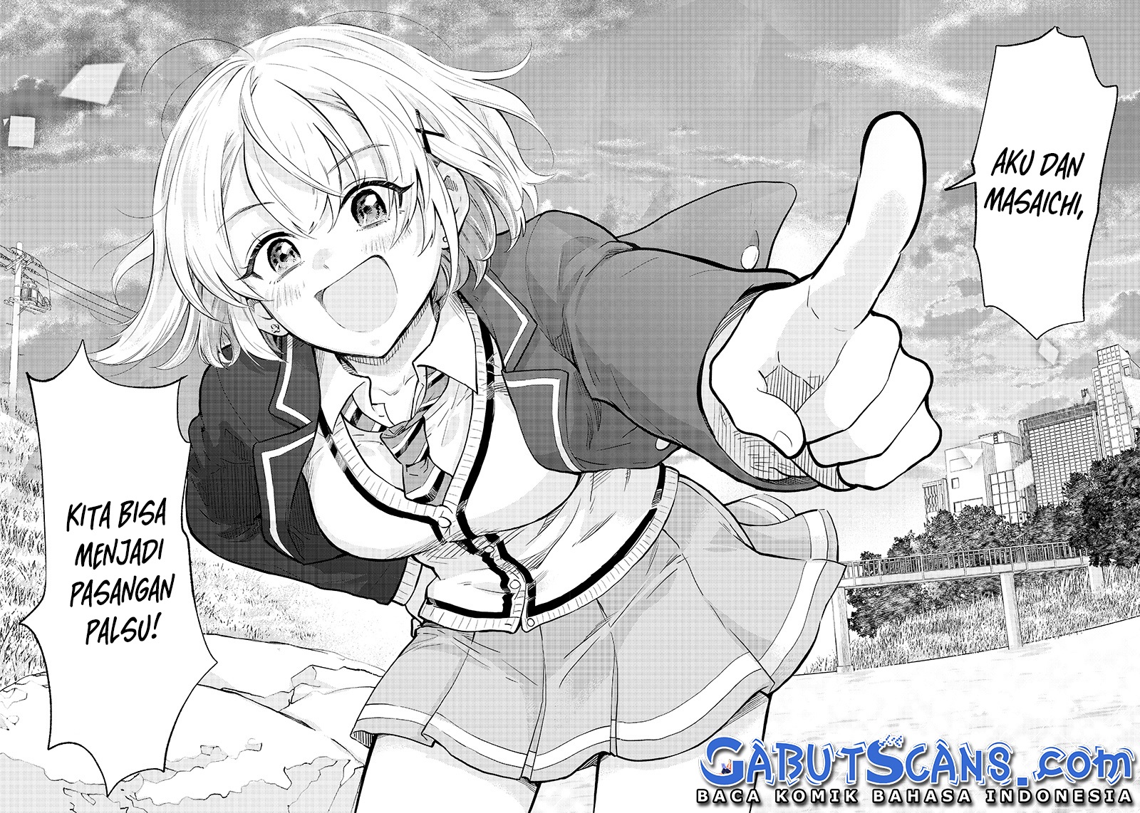 Nee, Mou Isso Tsukiacchau? Osananajimi no Bishoujo ni Tanomarete, Camo Kareshi Hajimemashita Chapter 1.2 - halaman 23