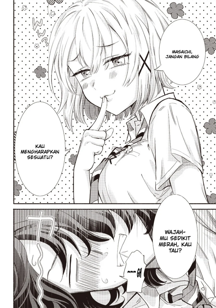 Nee, Mou Isso Tsukiacchau? Osananajimi no Bishoujo ni Tanomarete, Camo Kareshi Hajimemashita Chapter 11 - halaman 14
