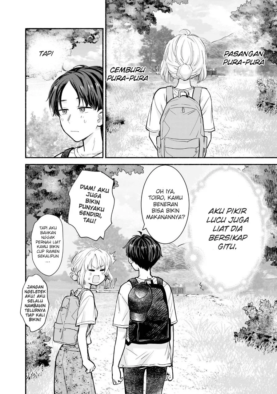 Nee, Mou Isso Tsukiacchau? Osananajimi no Bishoujo ni Tanomarete, Camo Kareshi Hajimemashita Chapter 21 - halaman 23