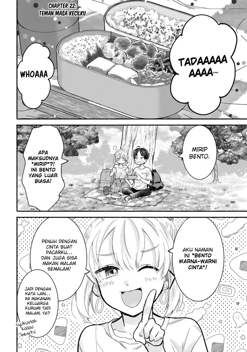 Nee, Mou Isso Tsukiacchau? Osananajimi no Bishoujo ni Tanomarete, Camo Kareshi Hajimemashita Chapter 22 - halaman 2