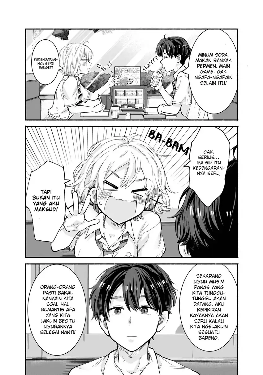 Nee, Mou Isso Tsukiacchau? Osananajimi no Bishoujo ni Tanomarete, Camo Kareshi Hajimemashita Chapter 23 - halaman 9