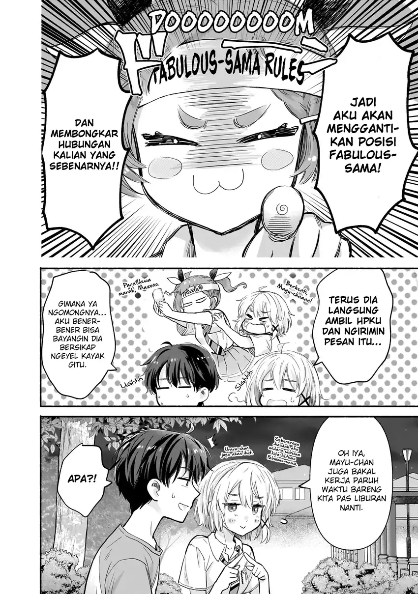 Nee, Mou Isso Tsukiacchau? Osananajimi no Bishoujo ni Tanomarete, Camo Kareshi Hajimemashita Chapter 24 - halaman 15