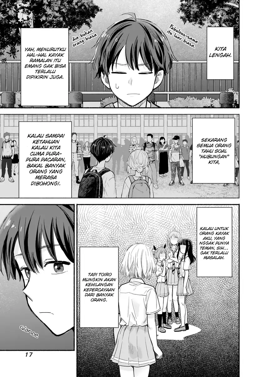 Nee, Mou Isso Tsukiacchau? Osananajimi no Bishoujo ni Tanomarete, Camo Kareshi Hajimemashita Chapter 24 - halaman 16