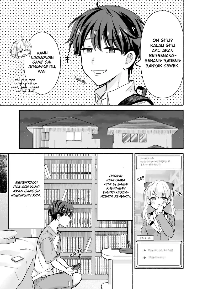 Nee, Mou Isso Tsukiacchau? Osananajimi no Bishoujo ni Tanomarete, Camo Kareshi Hajimemashita Chapter 24 - halaman 6