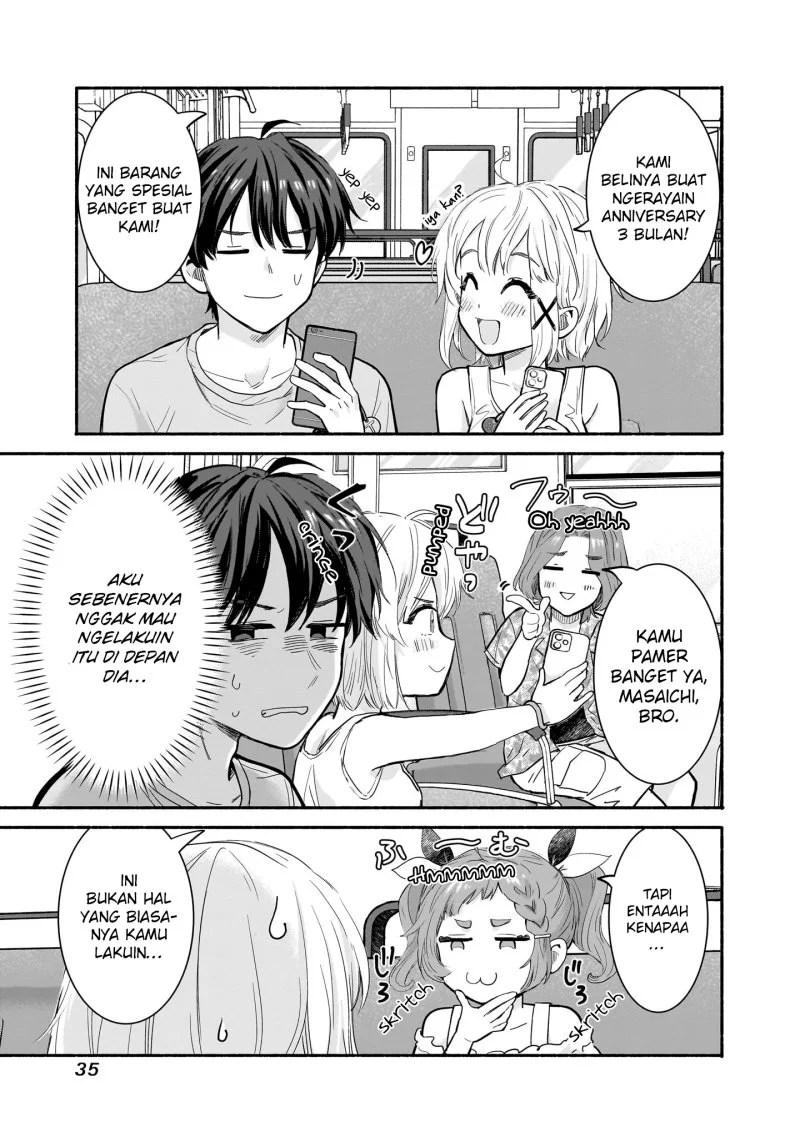 Nee, Mou Isso Tsukiacchau? Osananajimi no Bishoujo ni Tanomarete, Camo Kareshi Hajimemashita Chapter 25 - halaman 14