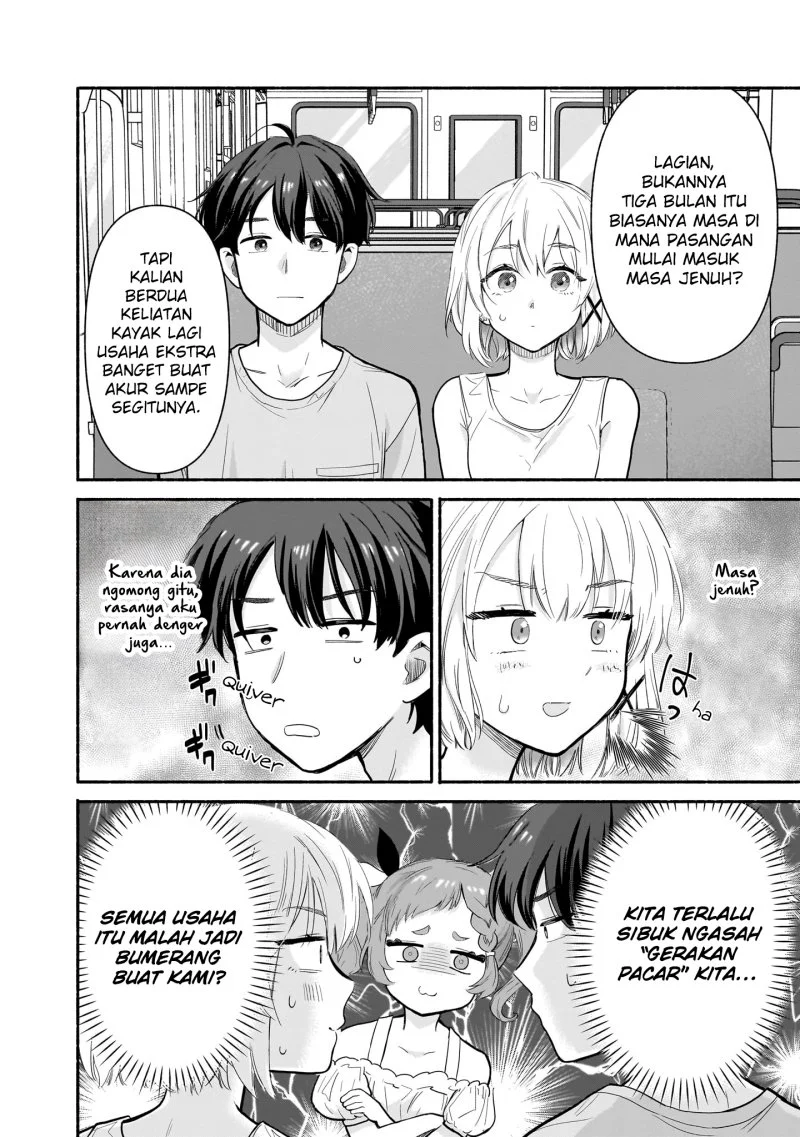 Nee, Mou Isso Tsukiacchau? Osananajimi no Bishoujo ni Tanomarete, Camo Kareshi Hajimemashita Chapter 25 - halaman 15