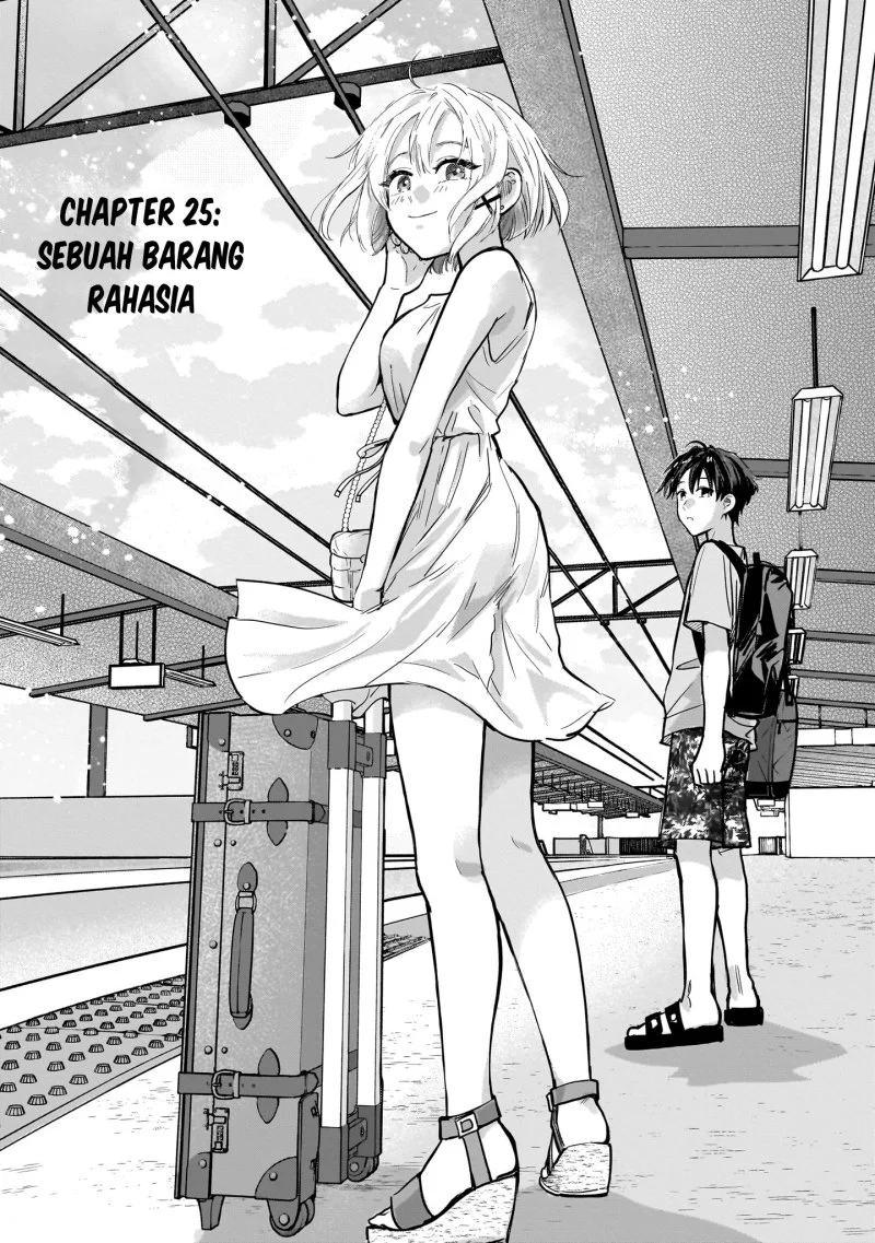 Nee, Mou Isso Tsukiacchau? Osananajimi no Bishoujo ni Tanomarete, Camo Kareshi Hajimemashita Chapter 25 - halaman 2