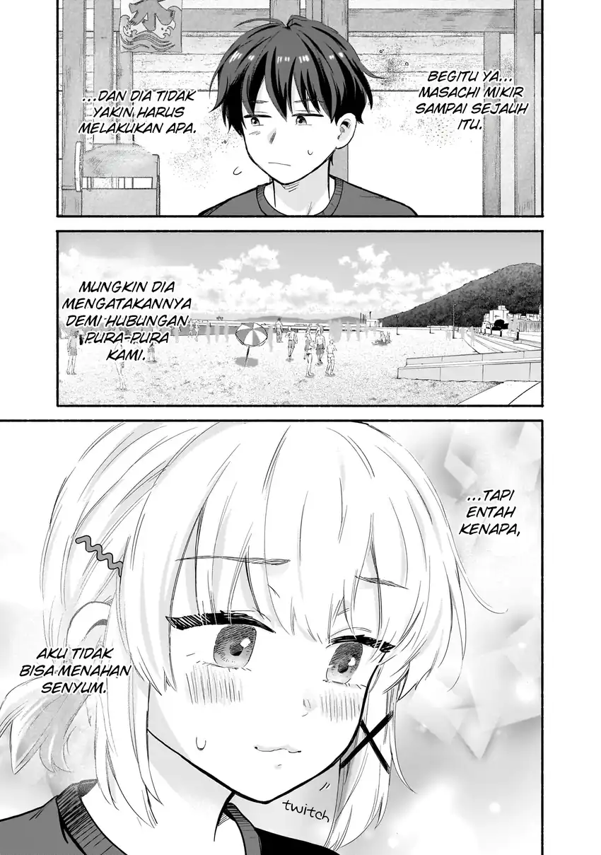 Nee, Mou Isso Tsukiacchau? Osananajimi no Bishoujo ni Tanomarete, Camo Kareshi Hajimemashita Chapter 27 - halaman 18