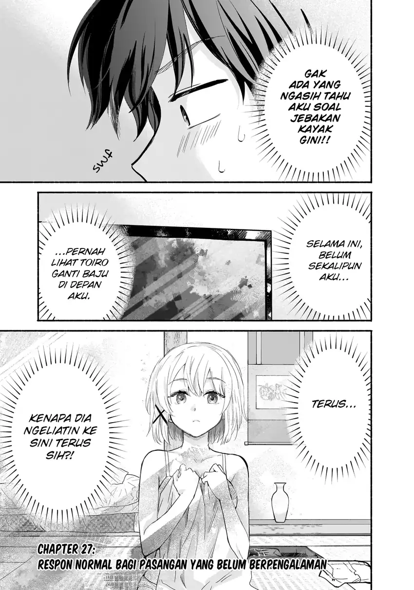 Nee, Mou Isso Tsukiacchau? Osananajimi no Bishoujo ni Tanomarete, Camo Kareshi Hajimemashita Chapter 27 - halaman 2