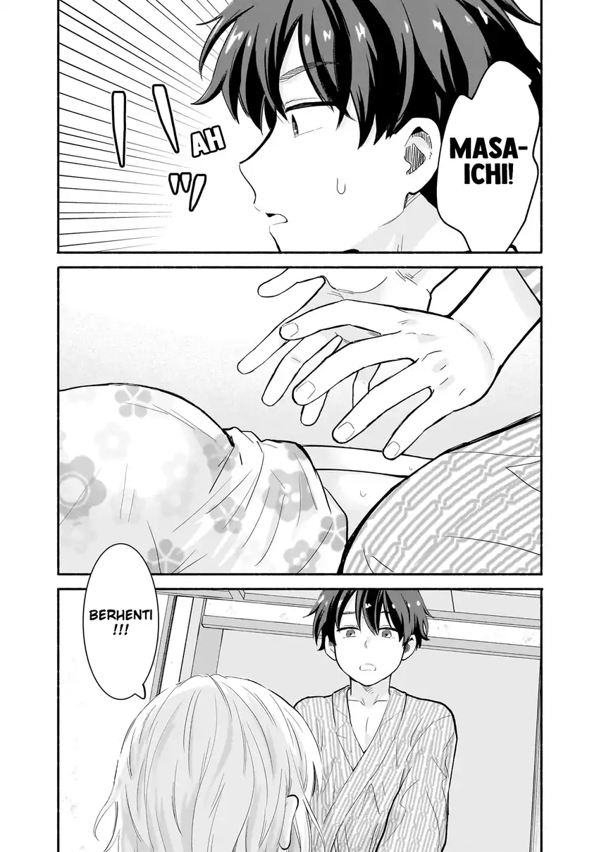 Nee, Mou Isso Tsukiacchau? Osananajimi no Bishoujo ni Tanomarete, Camo Kareshi Hajimemashita Chapter 28 - halaman 17