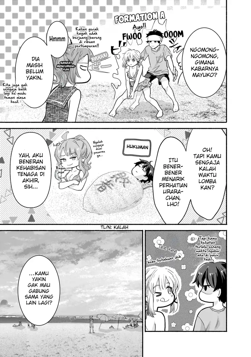 Nee, Mou Isso Tsukiacchau? Osananajimi no Bishoujo ni Tanomarete, Camo Kareshi Hajimemashita Chapter 30 - halaman 16