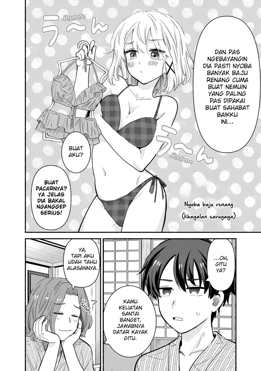 Nee, Mou Isso Tsukiacchau? Osananajimi no Bishoujo ni Tanomarete, Camo Kareshi Hajimemashita Chapter 31 - halaman 11