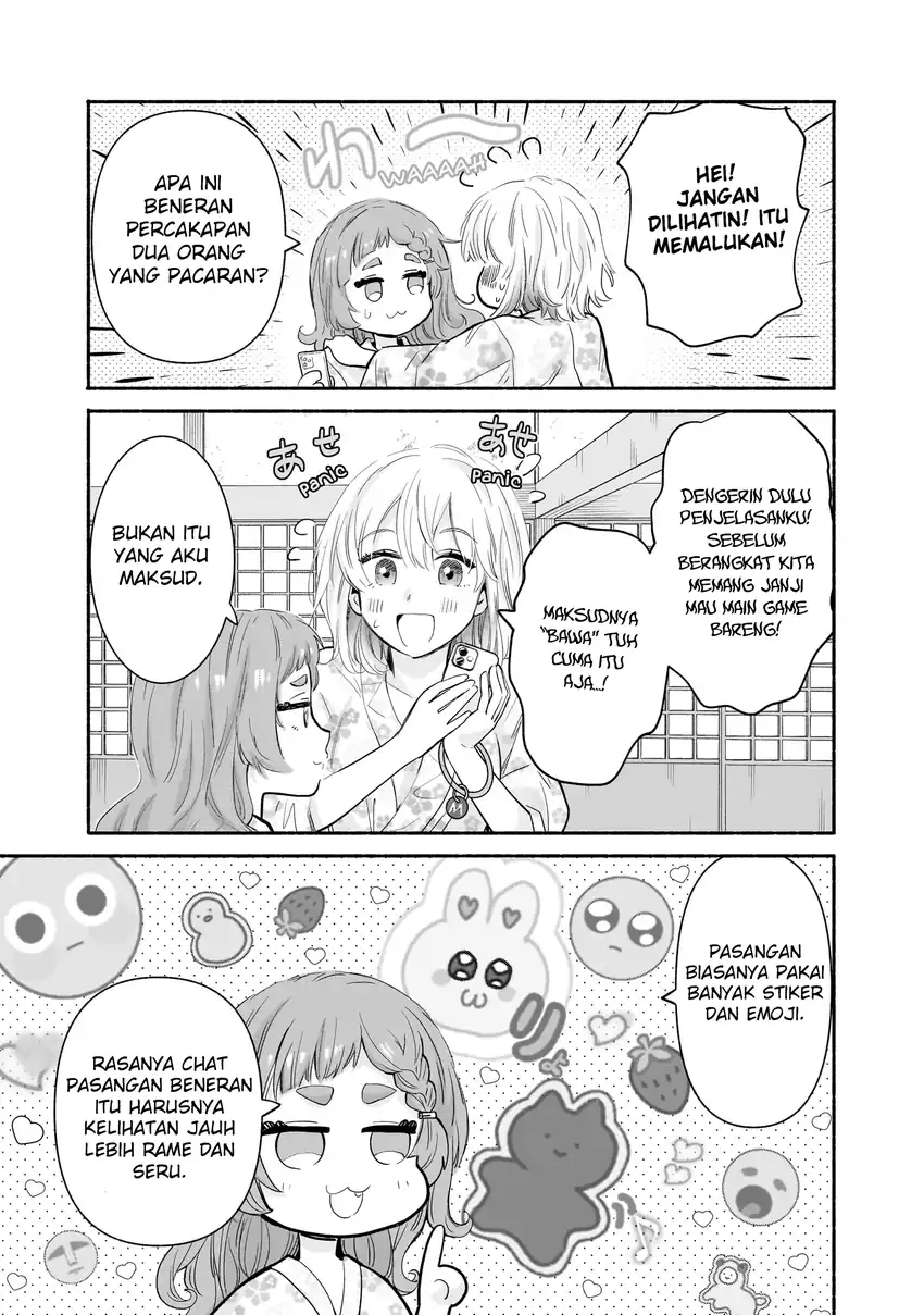 Nee, Mou Isso Tsukiacchau? Osananajimi no Bishoujo ni Tanomarete, Camo Kareshi Hajimemashita Chapter 31 - halaman 14