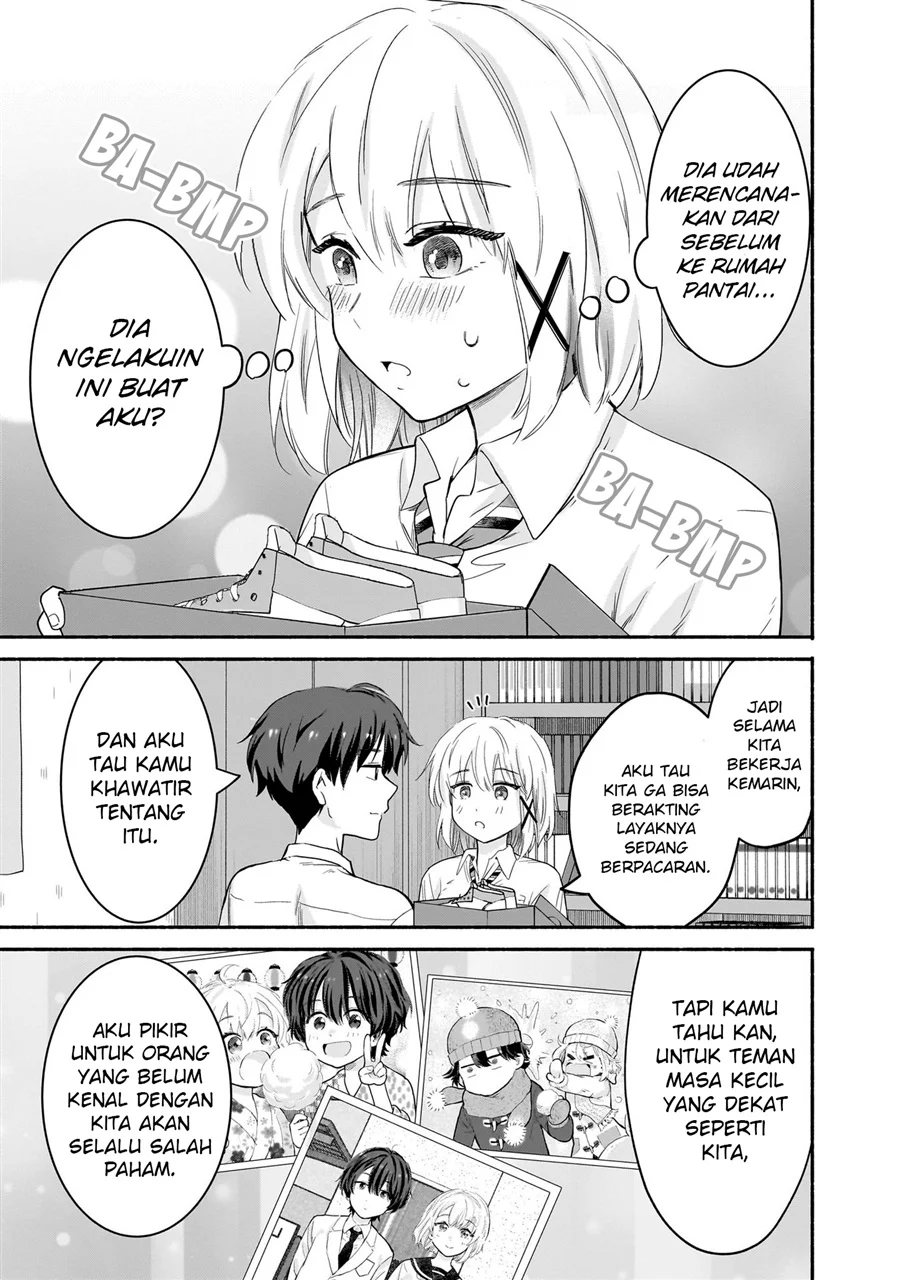Nee, Mou Isso Tsukiacchau? Osananajimi no Bishoujo ni Tanomarete, Camo Kareshi Hajimemashita Chapter 36 - halaman 18