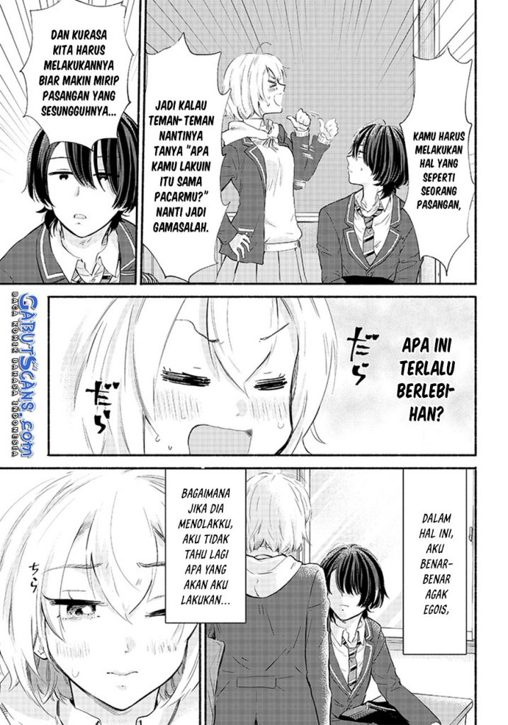 Nee, Mou Isso Tsukiacchau? Osananajimi no Bishoujo ni Tanomarete, Camo Kareshi Hajimemashita Chapter 4 - halaman 14