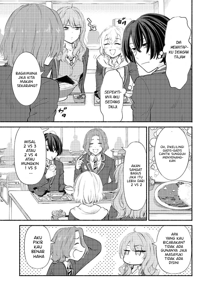 Nee, Mou Isso Tsukiacchau? Osananajimi no Bishoujo ni Tanomarete, Camo Kareshi Hajimemashita Chapter 5 - halaman 14
