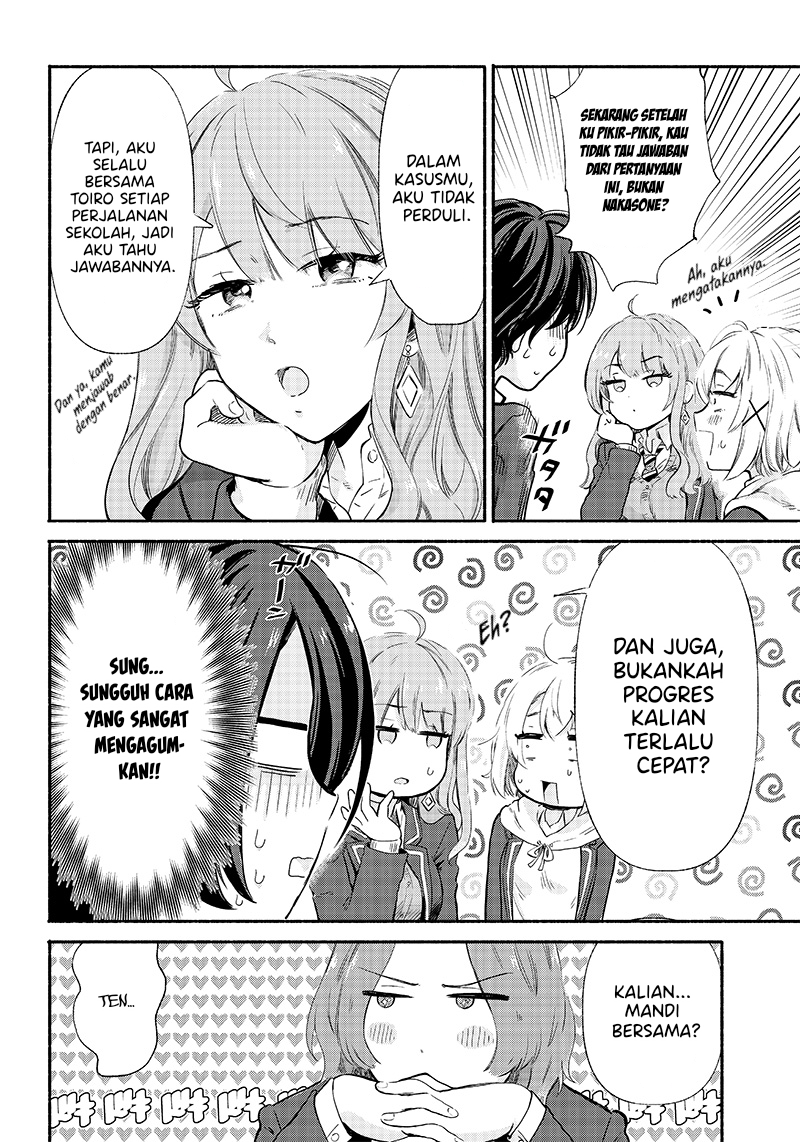 Nee, Mou Isso Tsukiacchau? Osananajimi no Bishoujo ni Tanomarete, Camo Kareshi Hajimemashita Chapter 6 - halaman 11