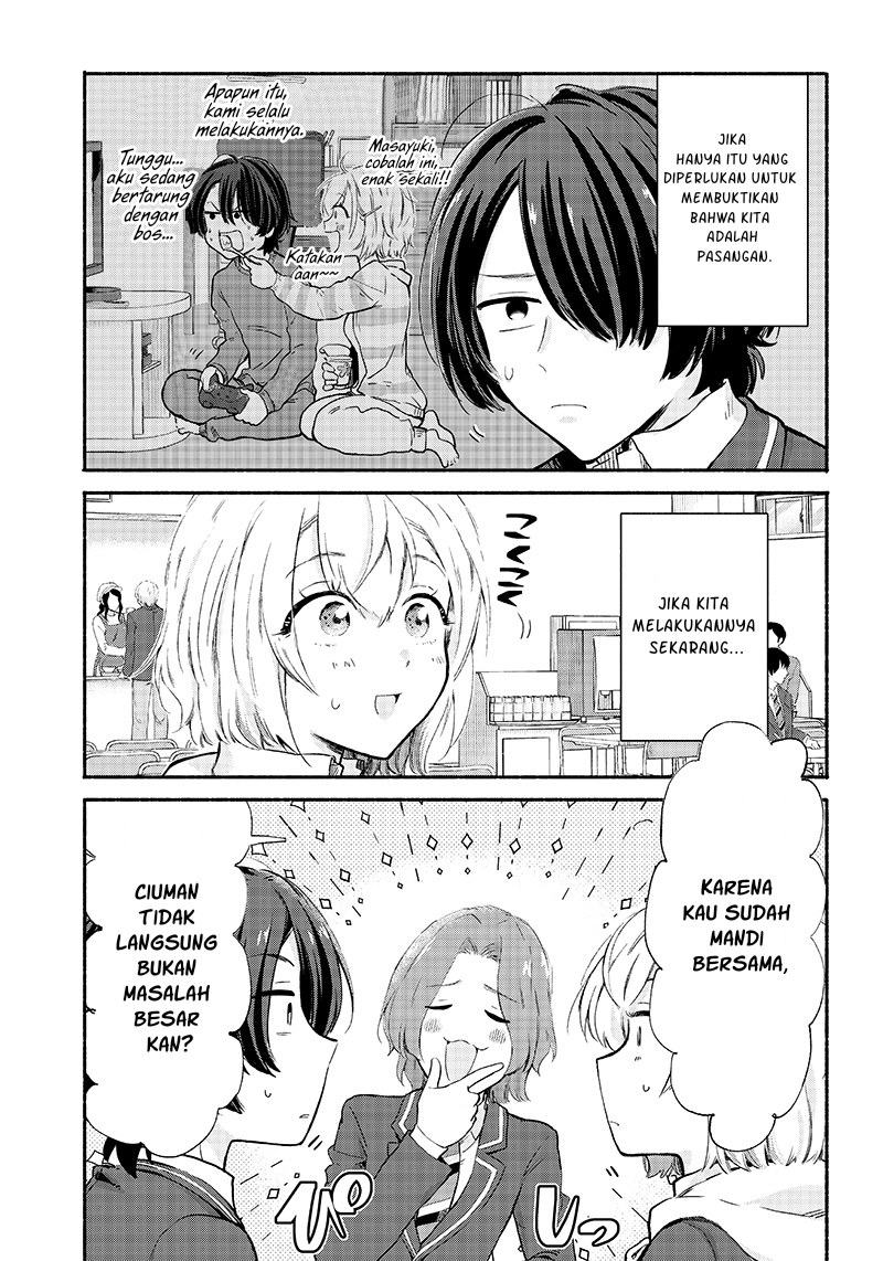 Nee, Mou Isso Tsukiacchau? Osananajimi no Bishoujo ni Tanomarete, Camo Kareshi Hajimemashita Chapter 6 - halaman 14