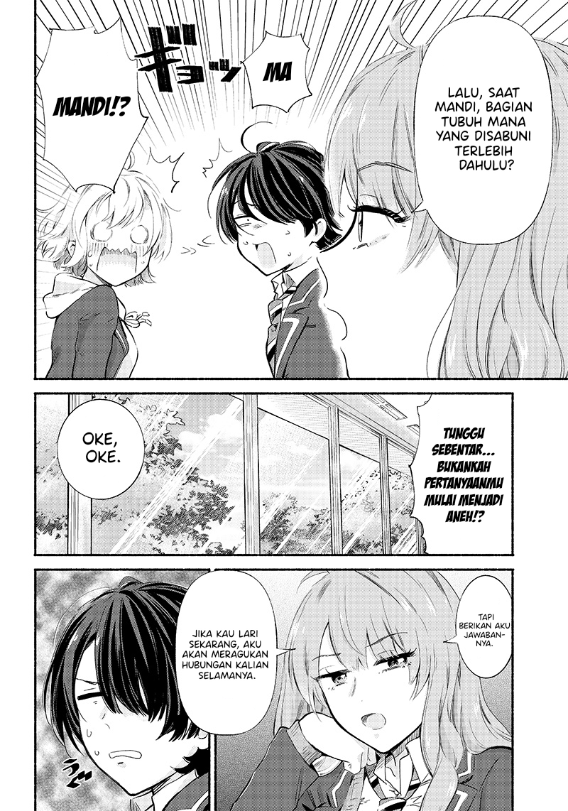 Nee, Mou Isso Tsukiacchau? Osananajimi no Bishoujo ni Tanomarete, Camo Kareshi Hajimemashita Chapter 6 - halaman 9