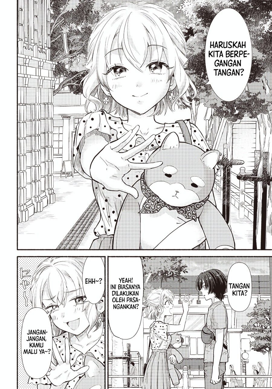 Nee, Mou Isso Tsukiacchau? Osananajimi no Bishoujo ni Tanomarete, Camo Kareshi Hajimemashita Chapter 9 - halaman 1