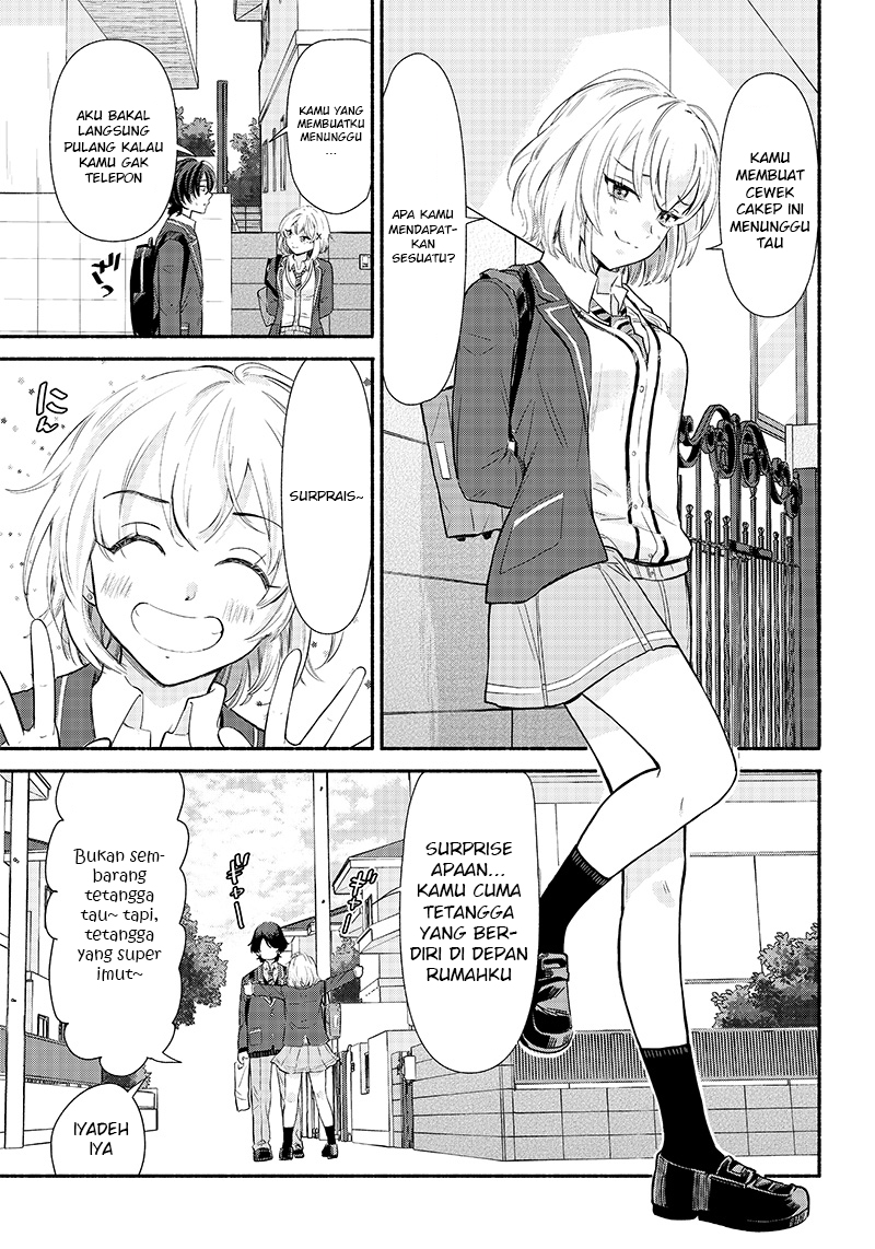 Nee, Mou Isso Tsukiacchau? Osananajimi no Bishoujo ni Tanomarete, Camouflage Kareshi Hajimemashita Chapter 1 - halaman 34