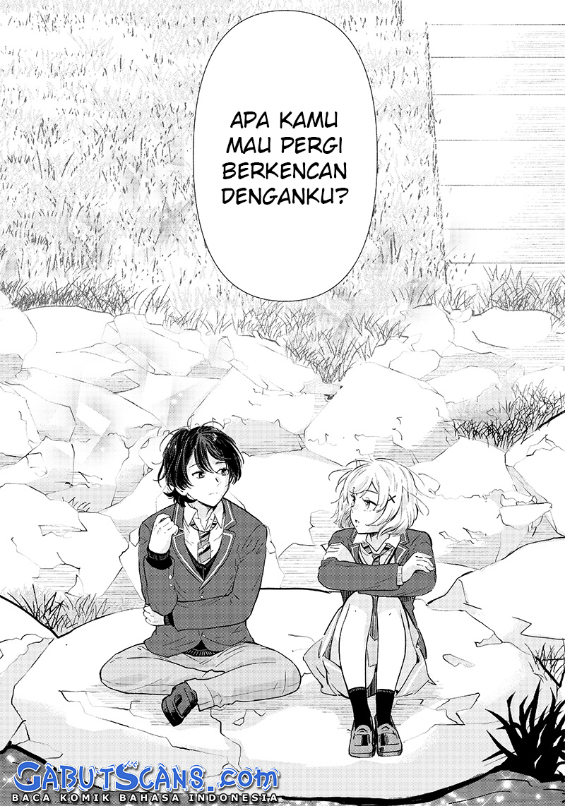 Nee, Mou Isso Tsukiacchau? Osananajimi no Bishoujo ni Tanomarete, Camouflage Kareshi Hajimemashita Chapter 1 - halaman 41