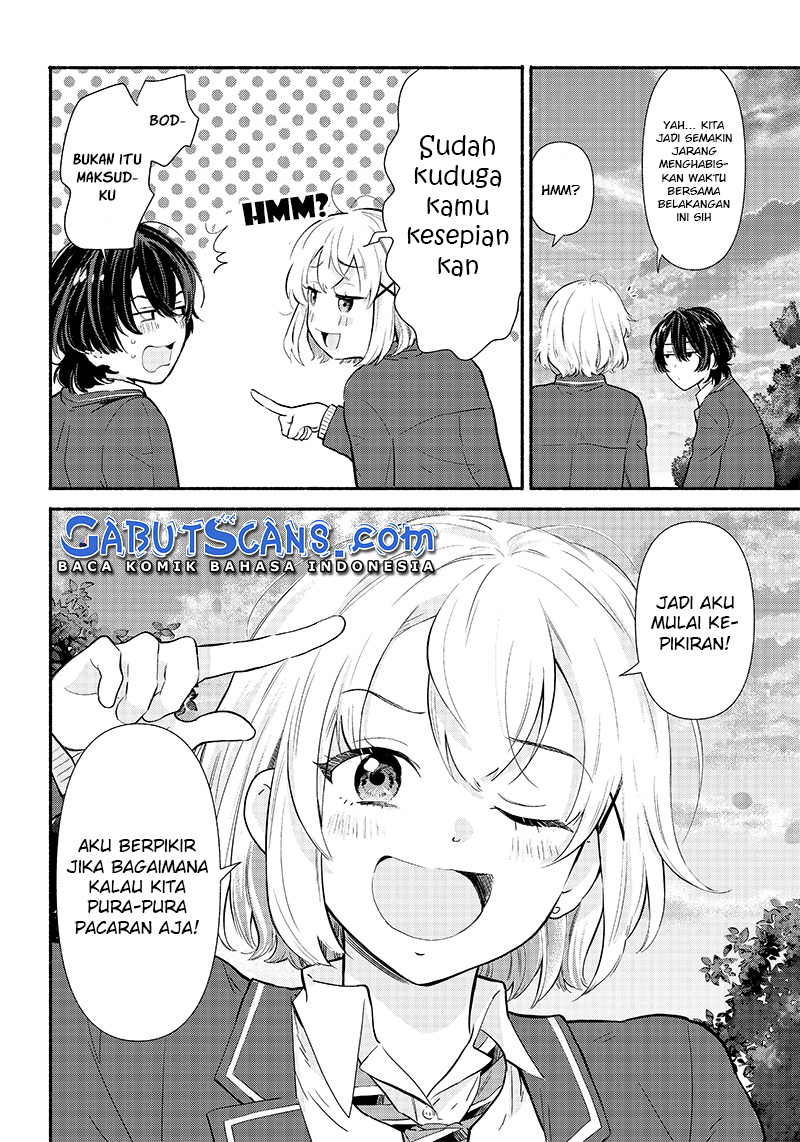 Nee, Mou Isso Tsukiacchau? Osananajimi no Bishoujo ni Tanomarete, Camouflage Kareshi Hajimemashita Chapter 1 - halaman 45