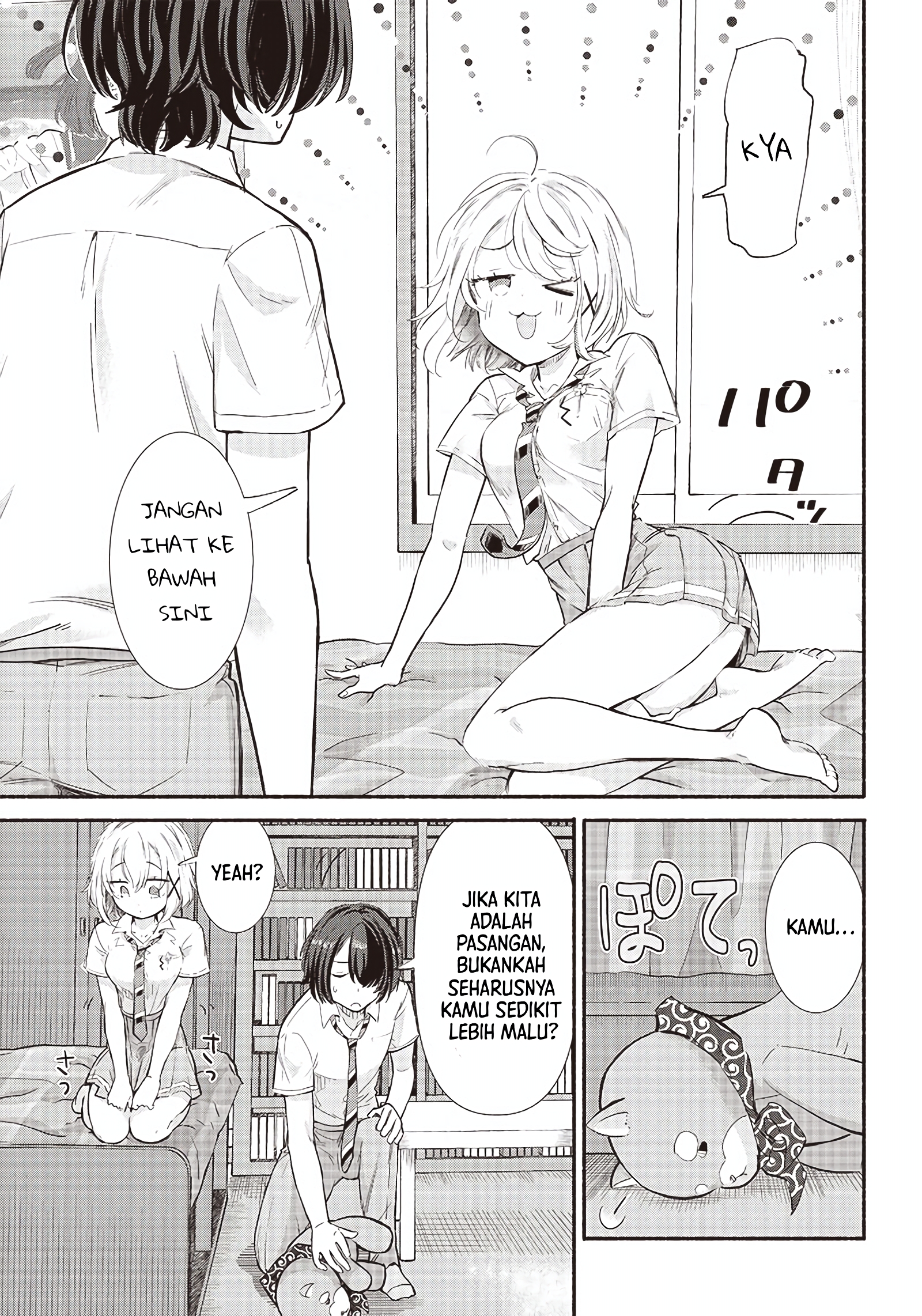 Nee, Mou Isso Tsukiacchau? Osananajimi no Bishoujo ni Tanomarete, Camouflage Kareshi Hajimemashita Chapter 10 - halaman 14