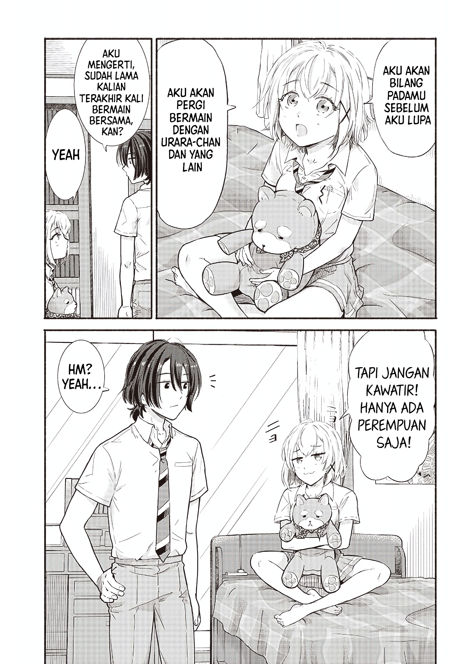 Nee, Mou Isso Tsukiacchau? Osananajimi no Bishoujo ni Tanomarete, Camouflage Kareshi Hajimemashita Chapter 10 - halaman 8