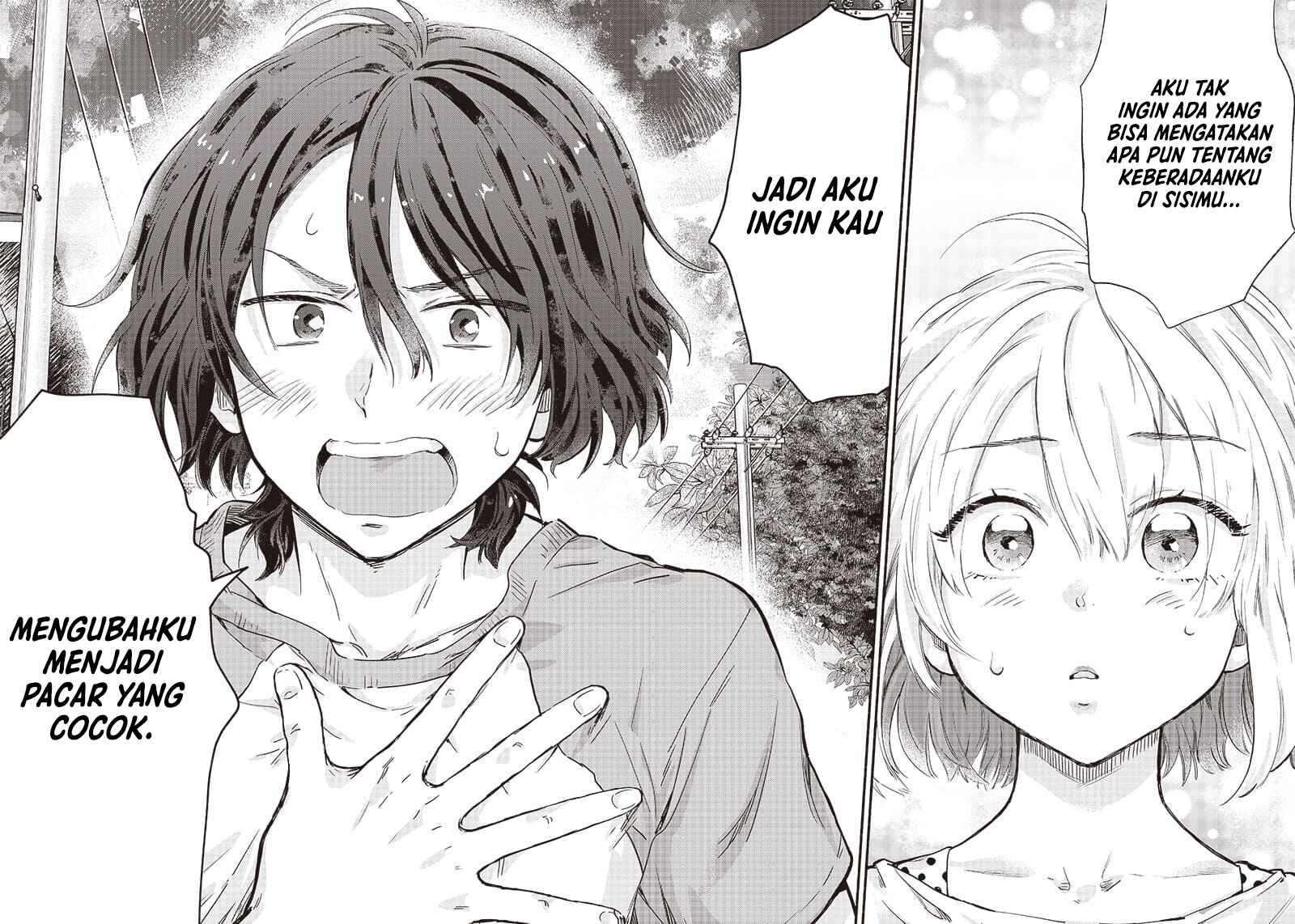 Nee, Mou Isso Tsukiacchau? Osananajimi no Bishoujo ni Tanomarete, Camouflage Kareshi Hajimemashita Chapter 13 - halaman 19