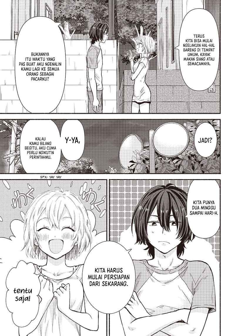 Nee, Mou Isso Tsukiacchau? Osananajimi no Bishoujo ni Tanomarete, Camouflage Kareshi Hajimemashita Chapter 14 - halaman 14