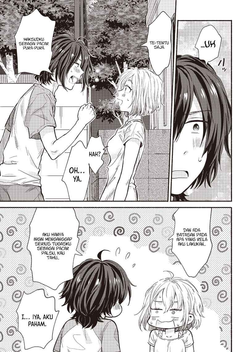 Nee, Mou Isso Tsukiacchau? Osananajimi no Bishoujo ni Tanomarete, Camouflage Kareshi Hajimemashita Chapter 14 - halaman 4