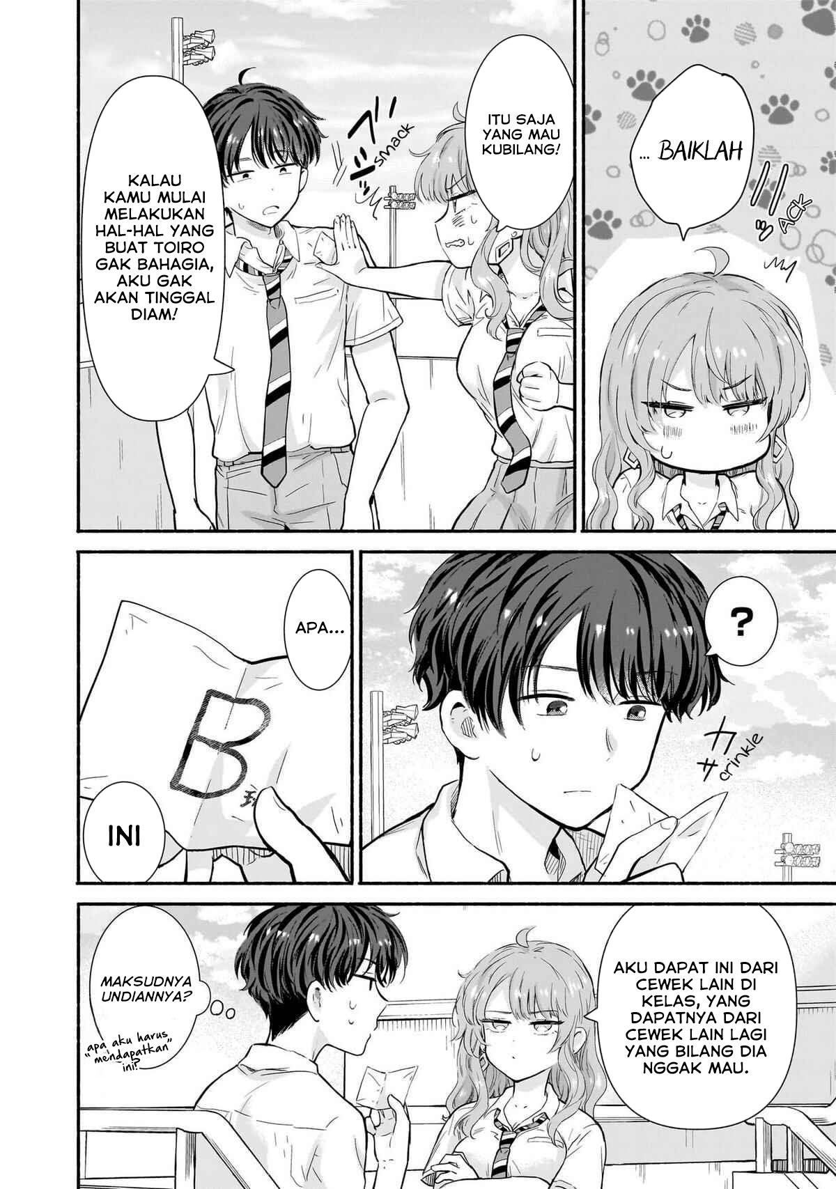 Nee, Mou Isso Tsukiacchau? Osananajimi no Bishoujo ni Tanomarete, Camouflage Kareshi Hajimemashita Chapter 17 - halaman 19