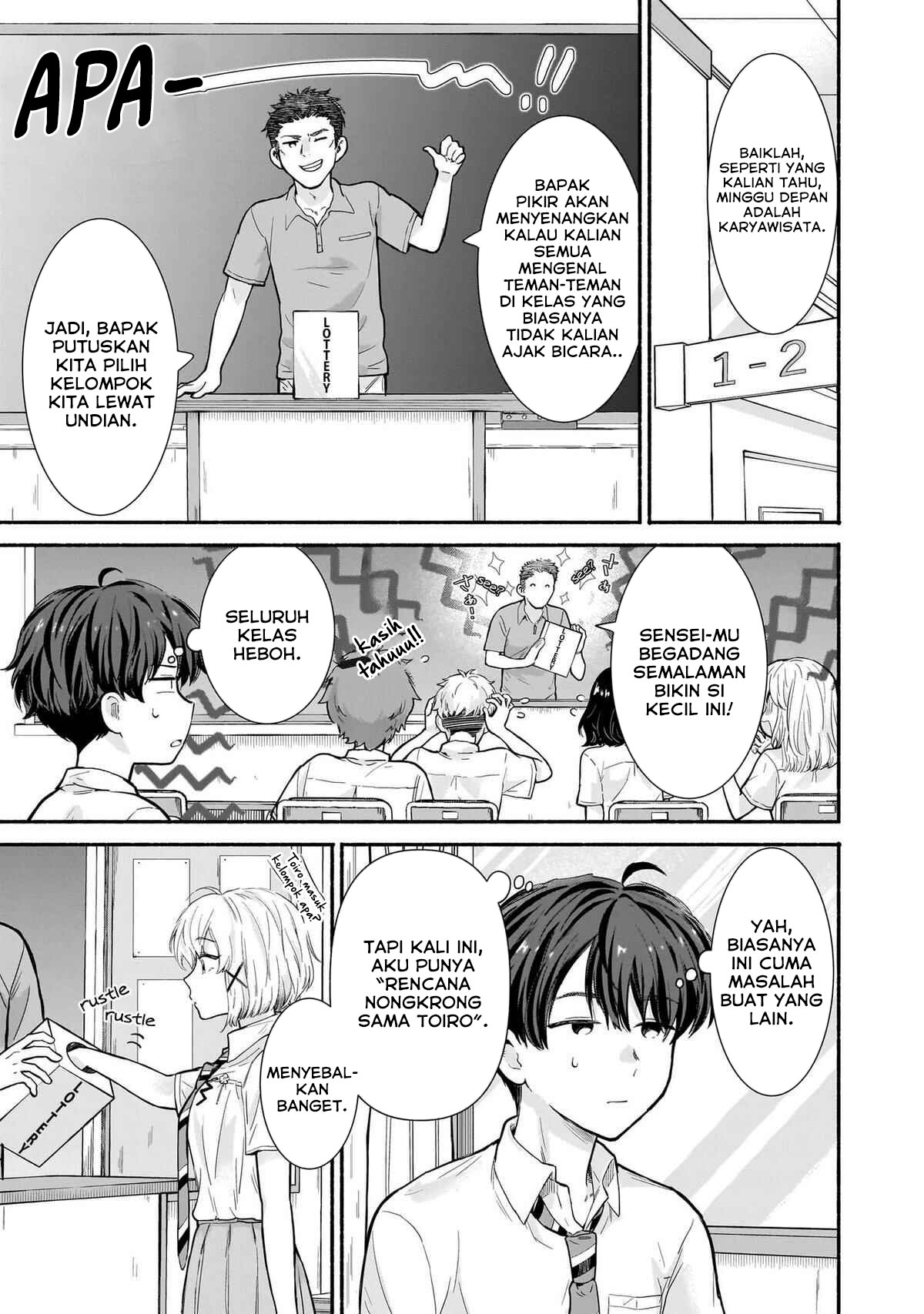 Nee, Mou Isso Tsukiacchau? Osananajimi no Bishoujo ni Tanomarete, Camouflage Kareshi Hajimemashita Chapter 17 - halaman 6