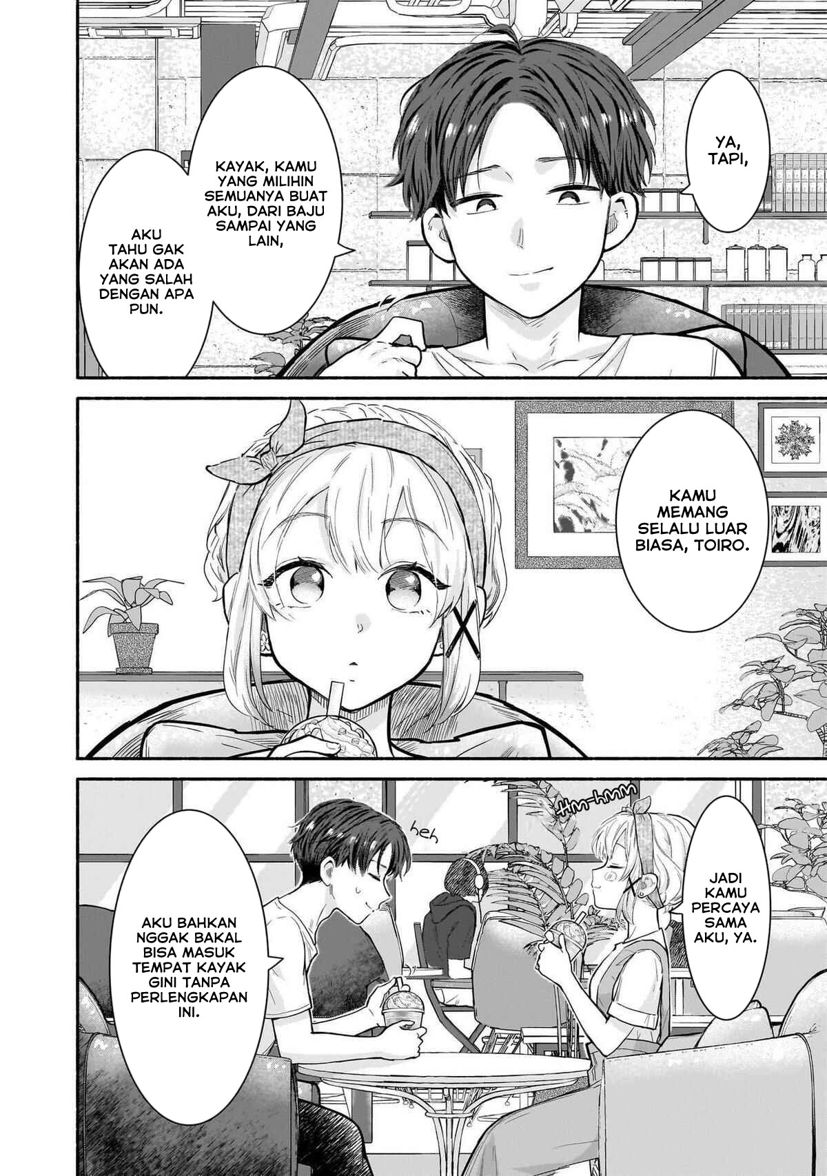 Nee, Mou Isso Tsukiacchau? Osananajimi no Bishoujo ni Tanomarete, Camouflage Kareshi Hajimemashita Chapter 18 - halaman 15