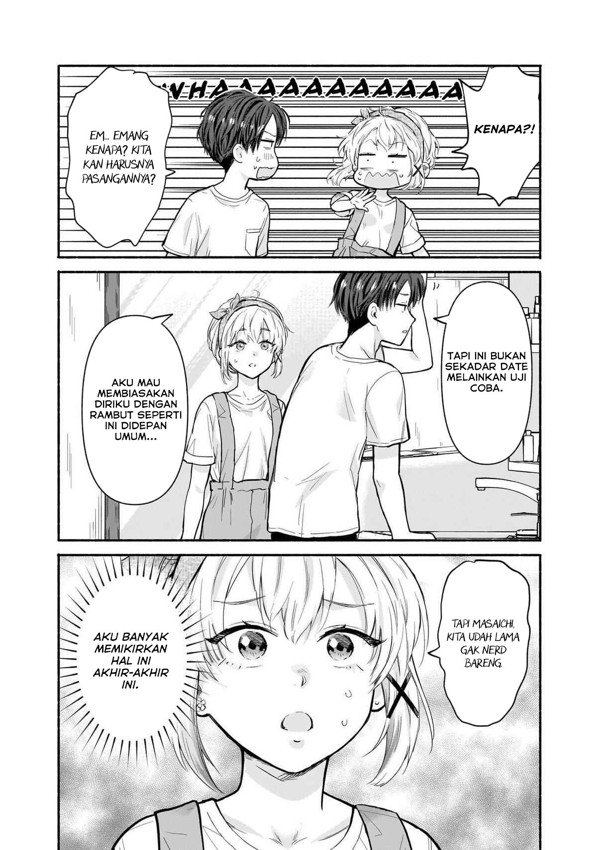 Nee, Mou Isso Tsukiacchau? Osananajimi no Bishoujo ni Tanomarete, Camouflage Kareshi Hajimemashita Chapter 18 - halaman 7