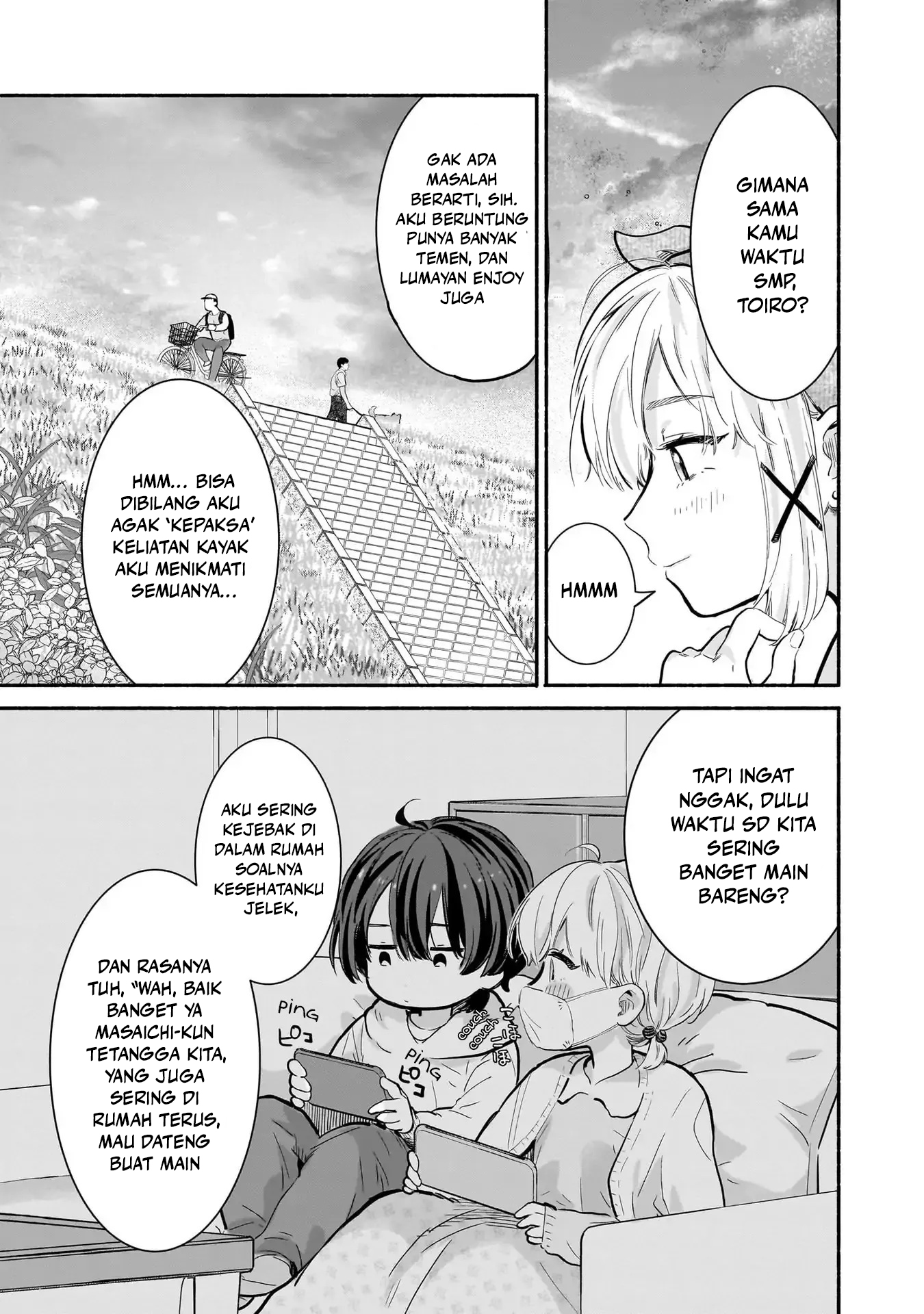 Nee, Mou Isso Tsukiacchau? Osananajimi no Bishoujo ni Tanomarete, Camouflage Kareshi Hajimemashita Chapter 19 - halaman 18