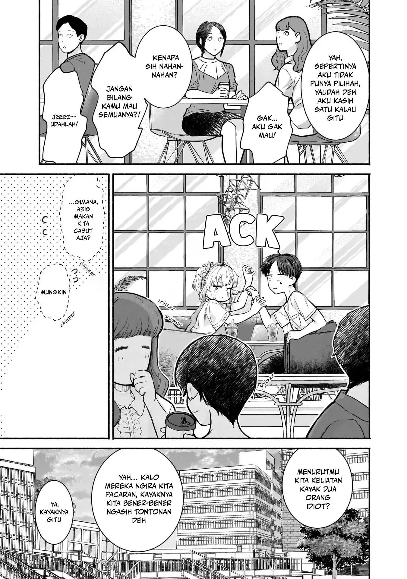 Nee, Mou Isso Tsukiacchau? Osananajimi no Bishoujo ni Tanomarete, Camouflage Kareshi Hajimemashita Chapter 19 - halaman 4