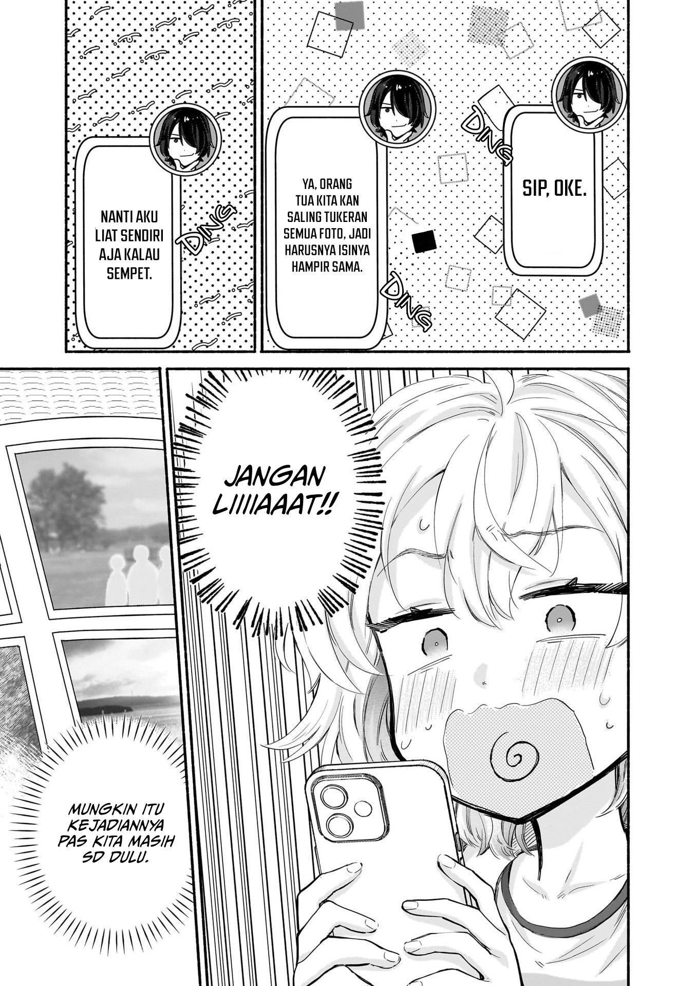 Nee, Mou Isso Tsukiacchau? Osananajimi no Bishoujo ni Tanomarete, Camouflage Kareshi Hajimemashita Chapter 20 - halaman 14