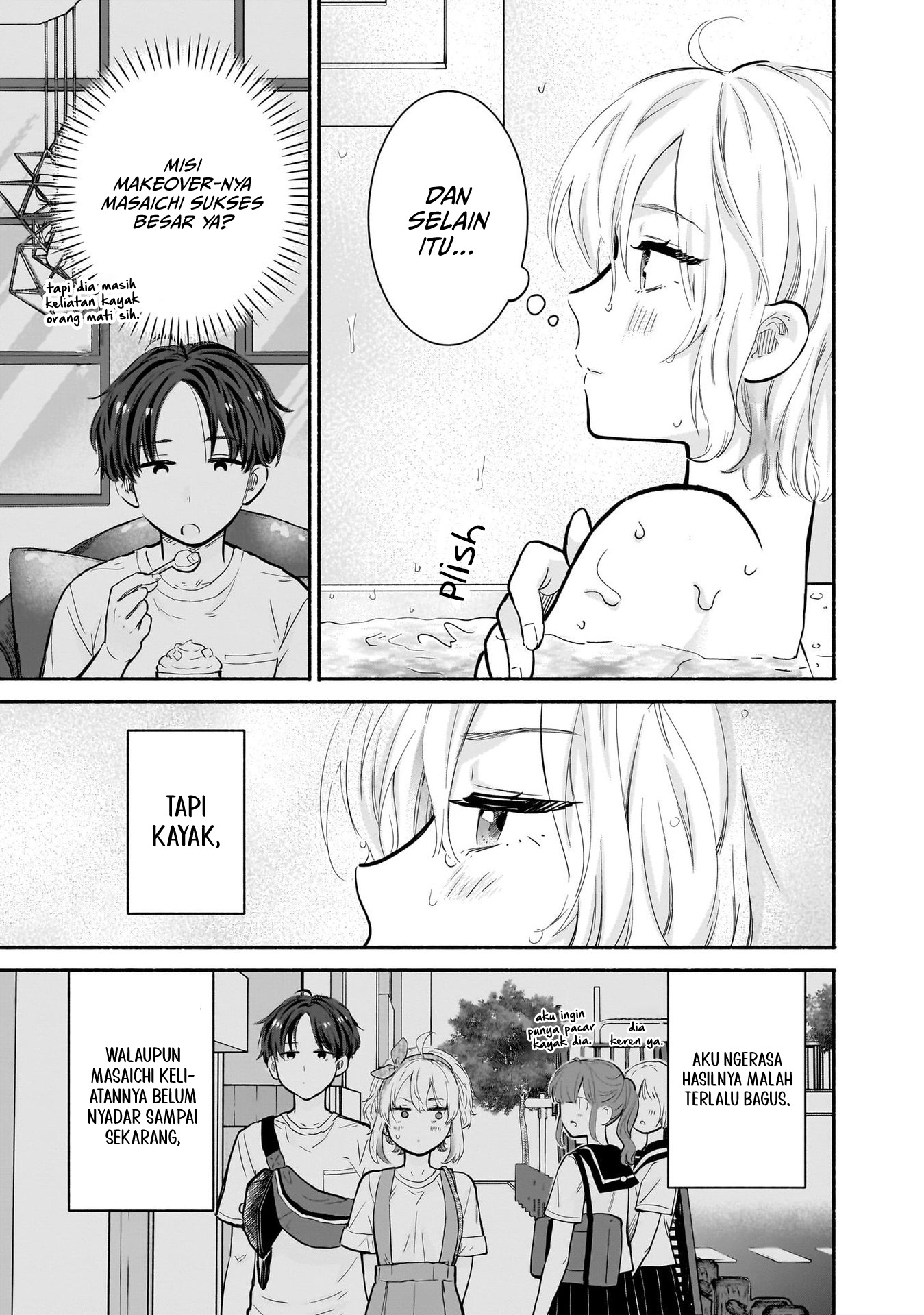 Nee, Mou Isso Tsukiacchau? Osananajimi no Bishoujo ni Tanomarete, Camouflage Kareshi Hajimemashita Chapter 20 - halaman 4
