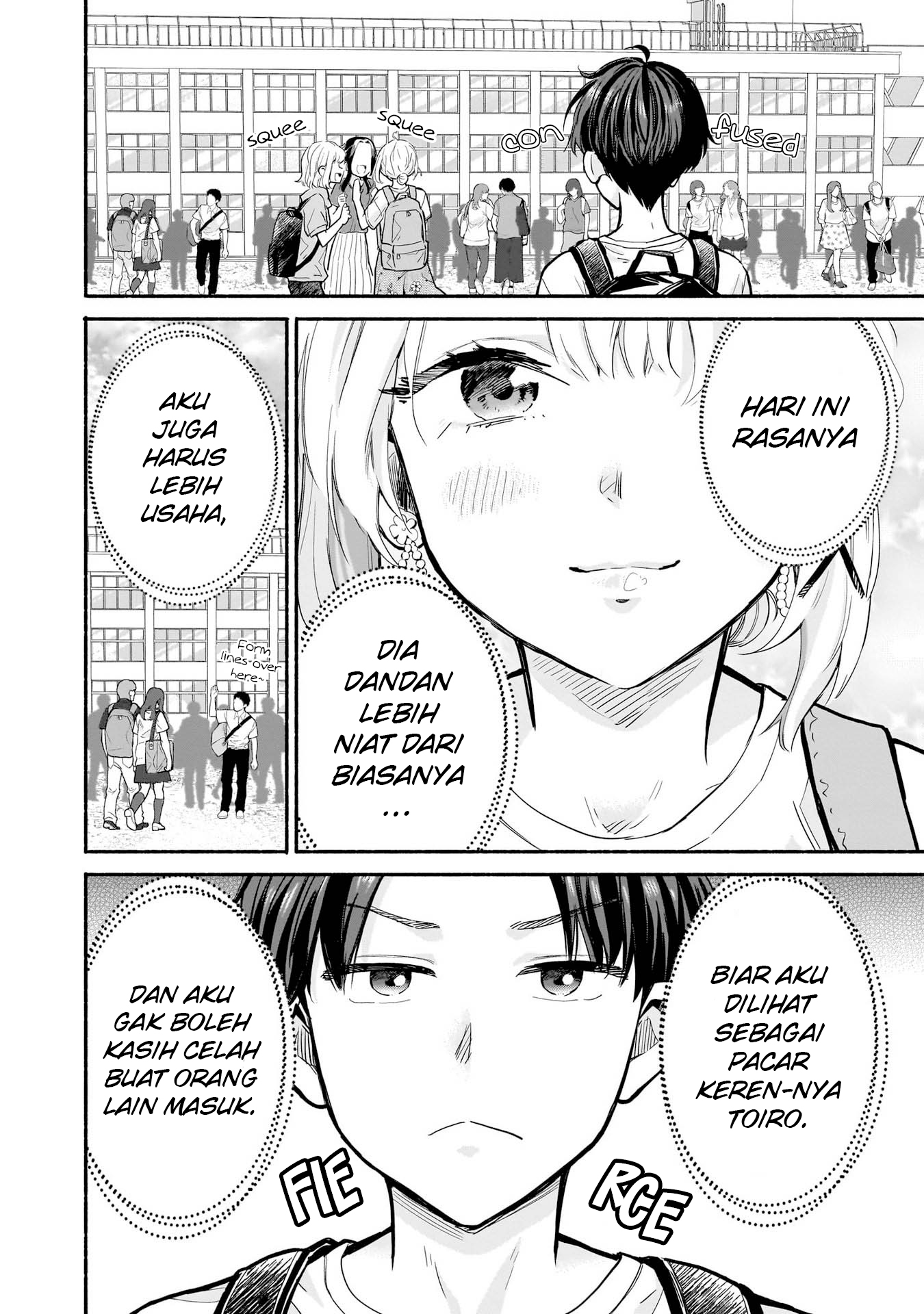 Nee, Mou Isso Tsukiacchau? Osananajimi no Bishoujo ni Tanomarete, Camouflage Kareshi Hajimemashita Chapter 21 - halaman 11